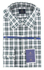 Luigi Borrelli Green Shirt - Slim - 17/43 - (EV0665160STEFANO)