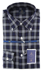 Luigi Borrelli Gray Shirt - Slim - (EV0665973STEFANO) - Parent