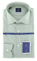 Luigi Borrelli Green Shirt - Slim - 15.75/40 - (EV0667850GIANNI)