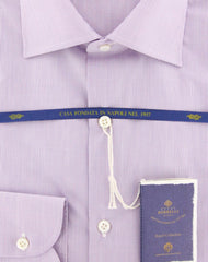 Luigi Borrelli Lavender Purple Check Shirt - (EV0679080RIO) - Parent