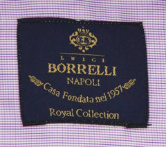 Luigi Borrelli Lavender Purple Check Shirt - (EV0679080RIO) - Parent