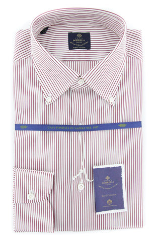Luigi Borrelli Red Shirt - Slim