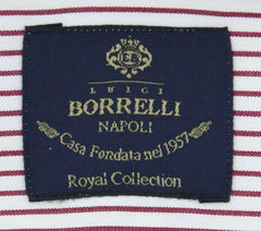 Luigi Borrelli Red Shirt - Slim - (EV0682240STEFANO) - Parent