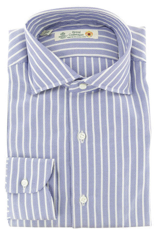 Luigi Borrelli Blue Shirt - Slim