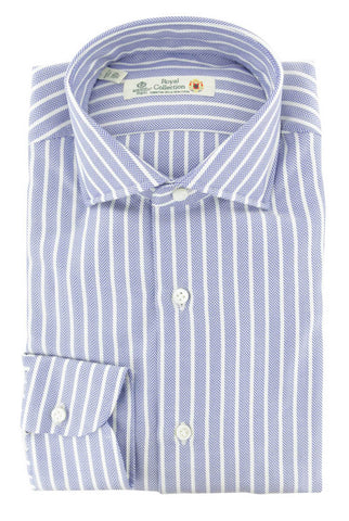 Luigi Borrelli Blue Shirt - Slim