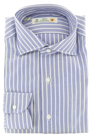 Luigi Borrelli Blue Shirt - Slim