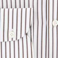 Luigi Borrelli Brown Shirt - Slim - (EV06COSTRSTEFANO) - Parent