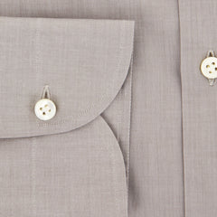 Luigi Borrelli Light Brown Shirt - Slim - (EV06S25460) - Parent