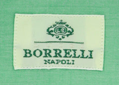Luigi Borrelli Green Shirt - Slim - (EV06S25450NA35) - Parent