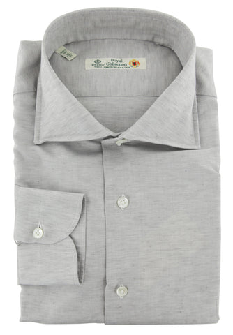 Luigi Borrelli Light Gray Shirt - Slim