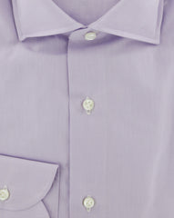 Luigi Borrelli Lavender Purple Dress Shirt - Extra Slim - (8P) - Parent