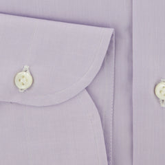Luigi Borrelli Lavender Purple Dress Shirt - Slim - (8P) - Parent