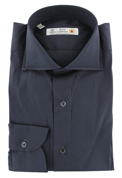 Luigi Borrelli Dark Gray Solid Shirt - Slim - (246) - Parent