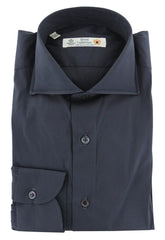 Luigi Borrelli Dark Gray Solid Shirt - Slim - 15/38 (246)