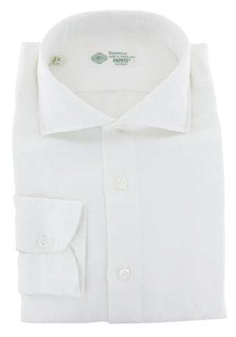 Luigi Borrelli White Shirt - Slim