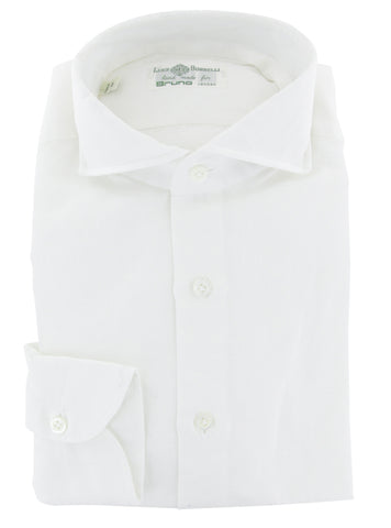 Luigi Borrelli White Shirt - Slim