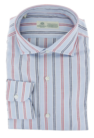 Luigi Borrelli Light Blue Shirt - Slim