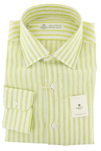 Luigi Borrelli Light Green Shirt - Slim