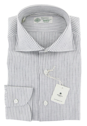 Luigi Borrelli Light Gray Shirt - Slim