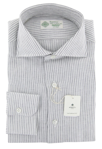 Luigi Borrelli Light Gray Shirt - Slim