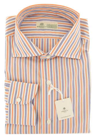 Luigi Borrelli Orange Shirt - Slim