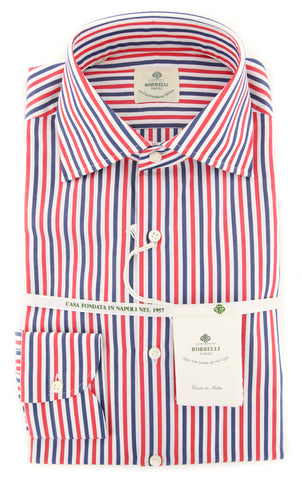 Luigi Borrelli Red Shirt - Slim
