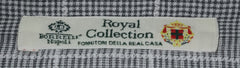 Luigi Borrelli Gray Plaid Cotton Dress Shirt - Slim - (8D) - Parent