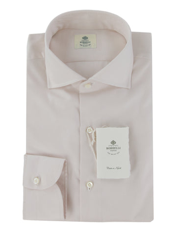 Luigi Borrelli Cream Shirt - Slim