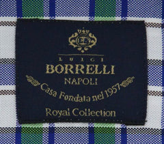 Luigi Borrelli Green Shirt - Slim - (EV0620750STEFANO) - Parent