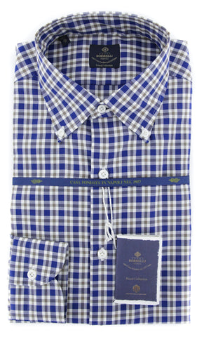 Luigi Borrelli Blue Shirt - Slim