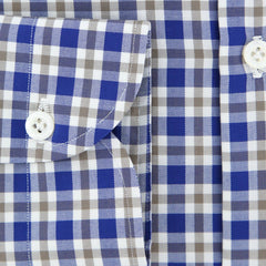 Luigi Borrelli Blue Shirt - Slim - (EV06414470STEFANO) - Parent