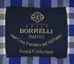 Luigi Borrelli Blue Shirt - Slim - (EV06414470STEFANO) - Parent