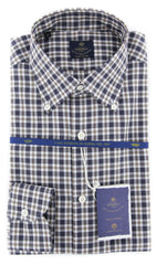 Luigi Borrelli Gray Shirt - Slim - 15.75/40 - (EV06414430STEFANO)