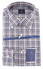 Luigi Borrelli Blue Shirt - Slim - (EV0656870STEFANO) - Parent