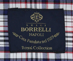 Luigi Borrelli Blue Shirt - Extra Slim - (EV0656870STEFANO) - Parent