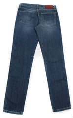 Luigi Borrelli Denim Blue Jeans - Super Slim -  33/49 - (FIL14811648)