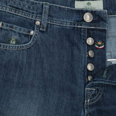 Luigi Borrelli Denim Blue Jeans - Super Slim -  33/49 - (FIL14811648)