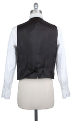 Luigi Borrelli Gray Wool Window Pane Vest - (LBVEST12170X) - Parent