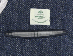 Luigi Borrelli Blue Cashmere Blend Sportcoat - (GU3B166070) - Parent