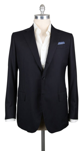 Luigi Borrelli Midnight Navy Blue Sportcoat - (LBSPT135671) - Parent