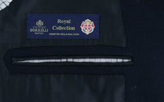 Luigi Borrelli Midnight Navy Blue Cotton Blend Sportcoat - (660) - Parent