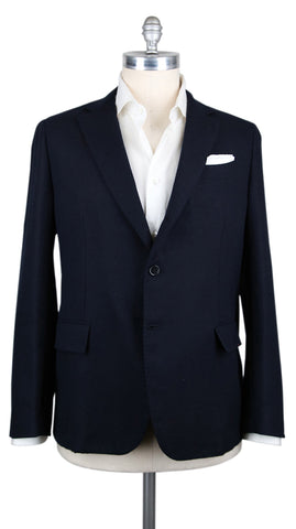 Luigi Borrelli Midnight Navy Blue Sportcoat