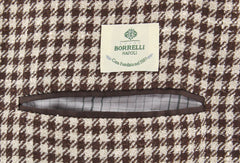 Luigi Borrelli Brown Silk Blend Sportcoat - (LBSPTC163161) - Parent