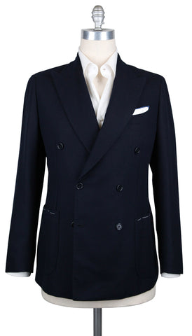Luigi Borrelli Midnight Navy Blue Sportcoat