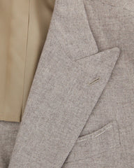 Luigi Borrelli Gray Wool Solid Sportcoat - (LBA87013R8) - Parent