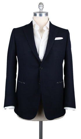 Luigi Borrelli Midnight Navy Blue Sportcoat
