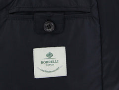 Luigi Borrelli Black Nylon Solid Vest - (LB7002190290) - Parent