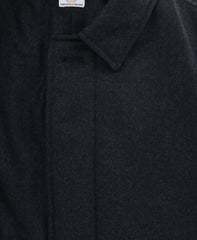 Luigi Borrelli Charcoal Gray Wool Solid Coat - (LB724171) - Parent