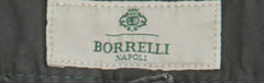 Luigi Borrelli Green Solid Pants - Super Slim - 33/49 - (PAR29310572)