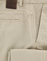 Luigi Borrelli Beige Solid Pants - Super Slim - 31/47 - (PETJ0160060)